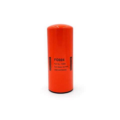 Oil Filter FO004 — High-Velocity Dual-Flow Lube Filter for International A26 Engine 48