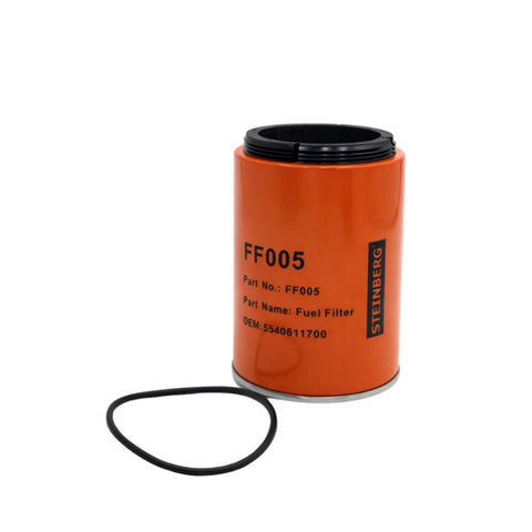 Fuel Filter FF005 — Spin-On Fuel Filter for Cummins ISB & QSB Midrange Engines 74